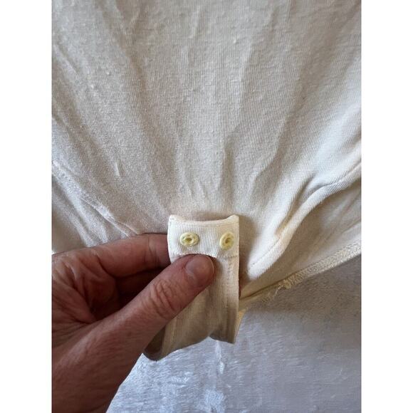 & Other Stories Women's Bodysuit Size L Los Angeles Atelier Cream Quiet Luxury - Picture 6 of 10